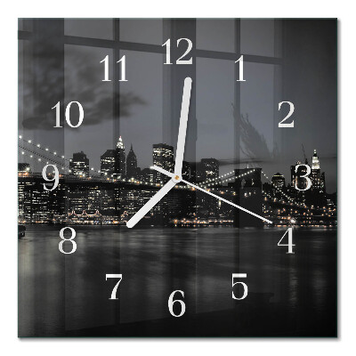 Quadrato orologio Ponte orizzontale