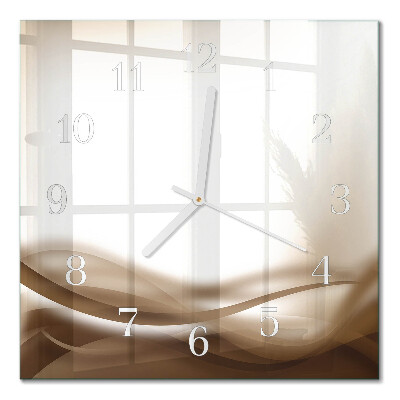Orologio da parete quadrato Linee astratte