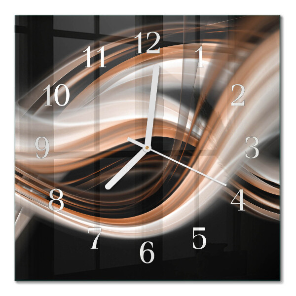 Orologio da parete quadrato Arte astratta