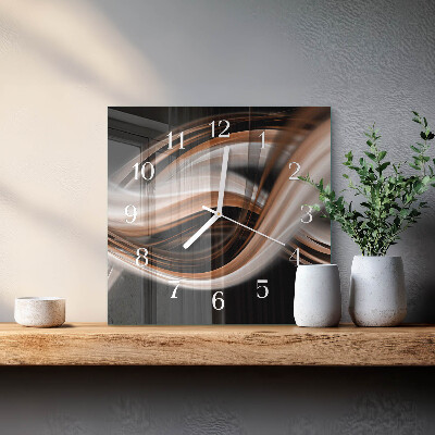 Orologio da parete quadrato Arte astratta