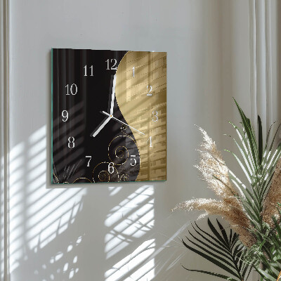 Orologio da parete quadrato Arte astratta