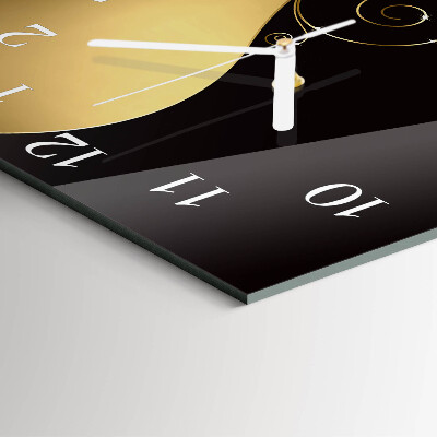 Orologio da parete quadrato Arte astratta