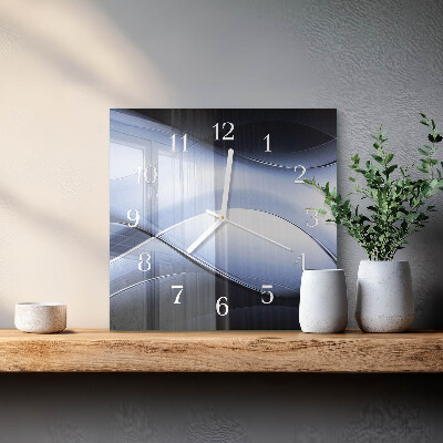 Orologio da parete quadrato Astrazione