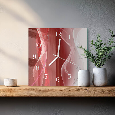 Orologio da parete quadrato Astrazione