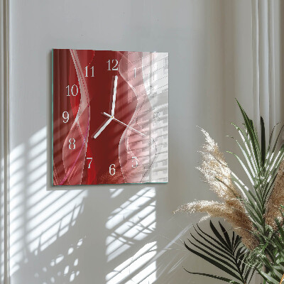 Orologio da parete quadrato Astrazione