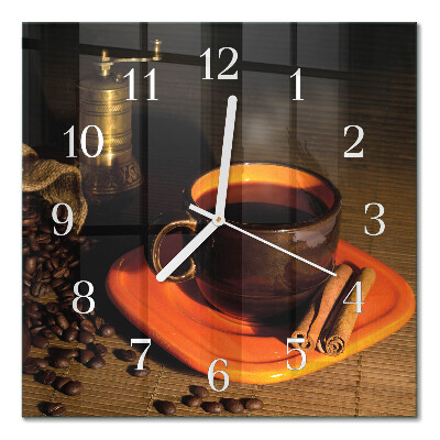 Quadrato orologio Caffè