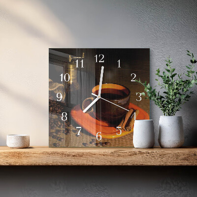 Quadrato orologio Caffè