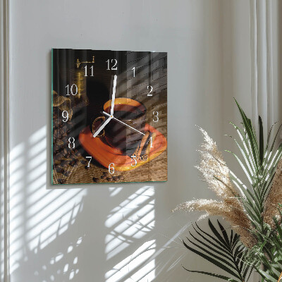 Quadrato orologio Caffè