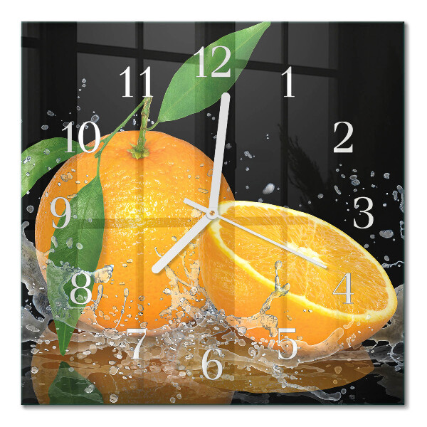 Quadrato orologio Arance
