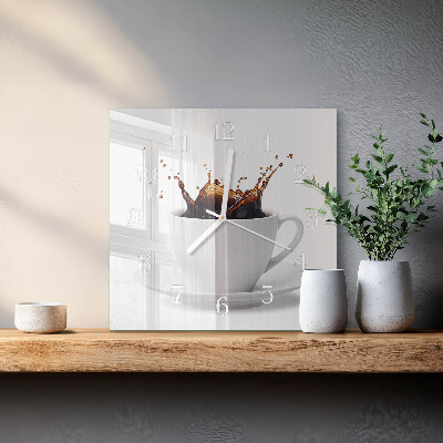 Quadrato orologio Caffè