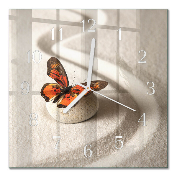 Quadrato orologio Farfalla