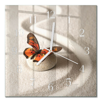 Quadrato orologio Farfalla