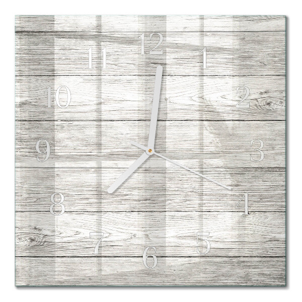 Orologio da parete quadrato Pannelli grigi