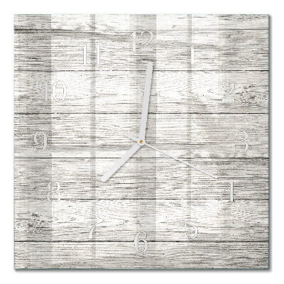 Orologio da parete quadrato Pannelli grigi