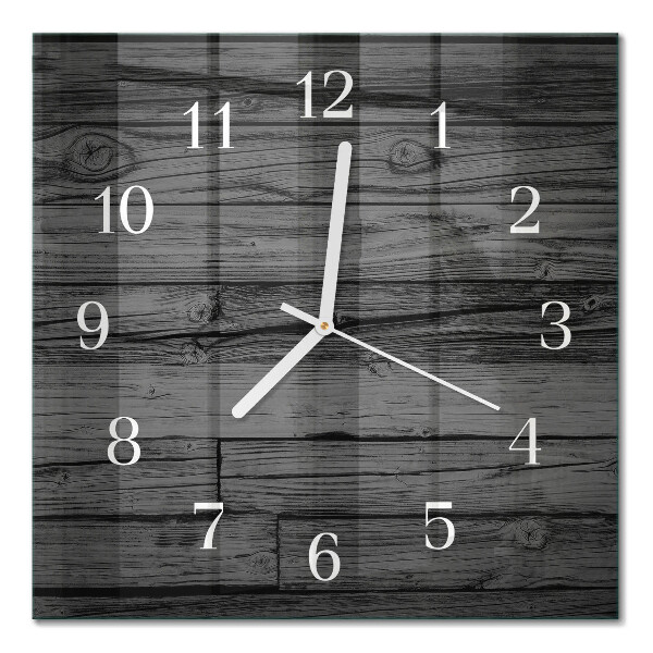 Quadrato orologio Legna