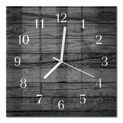 Quadrato orologio Legna