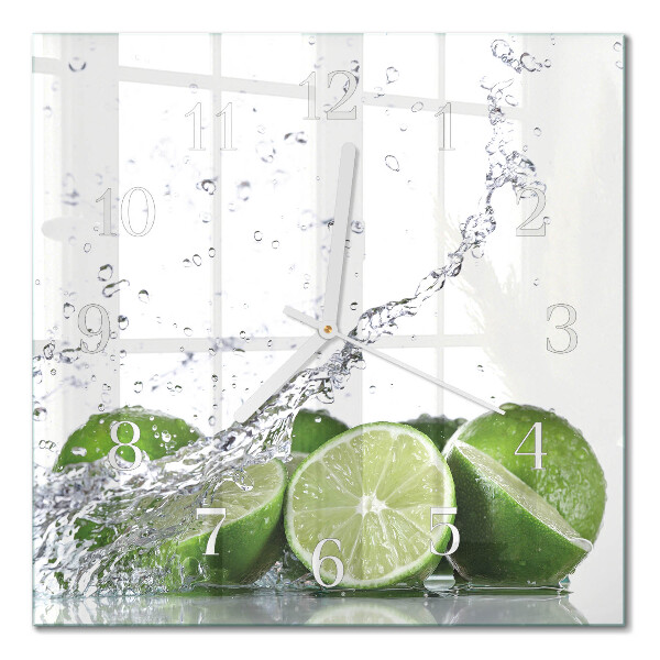 Quadrato orologio Lime