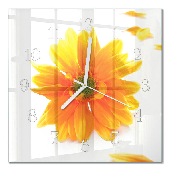 Quadrato orologio Fiore