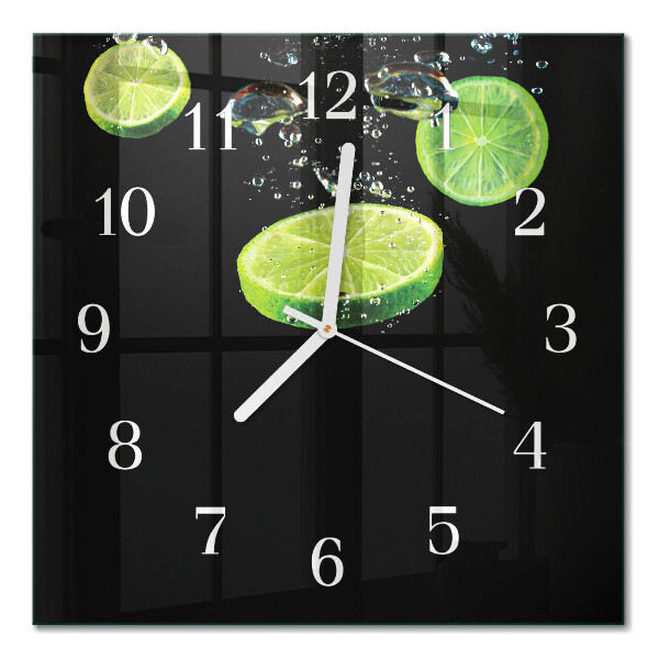 Quadrato orologio Lime