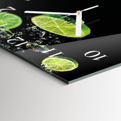 Quadrato orologio Lime