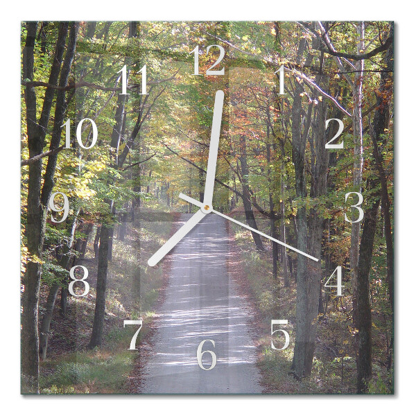 Quadrato orologio Sentiero nel bosco