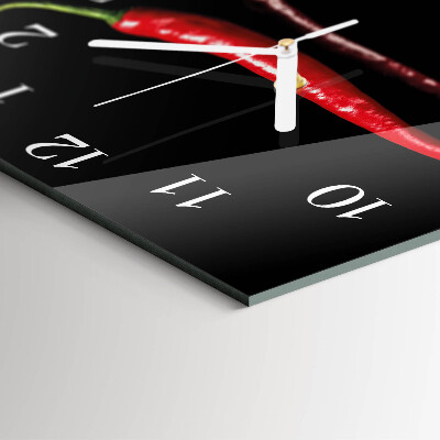 Quadrato orologio Peperoncino