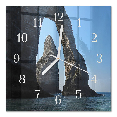 Orologio in vetro decorativo quadrato Calcolo