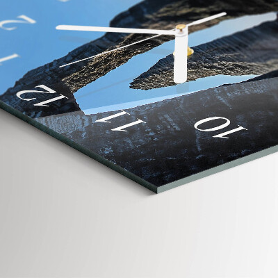 Orologio in vetro decorativo quadrato Calcolo