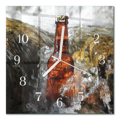 Orologio da parete quadrato Birra