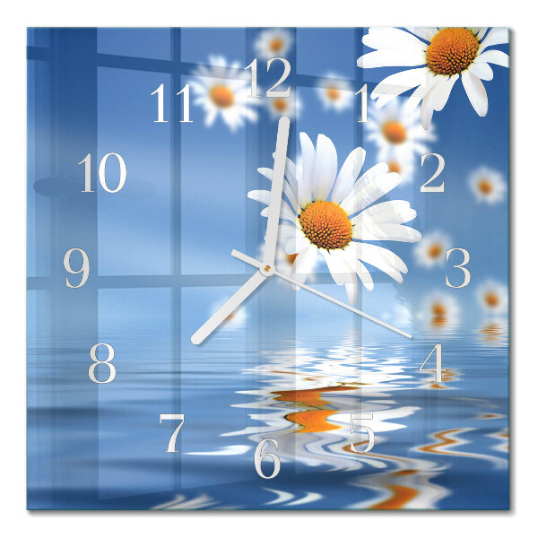 Quadrato orologio Fiore