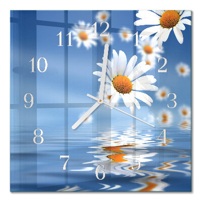 Quadrato orologio Fiore