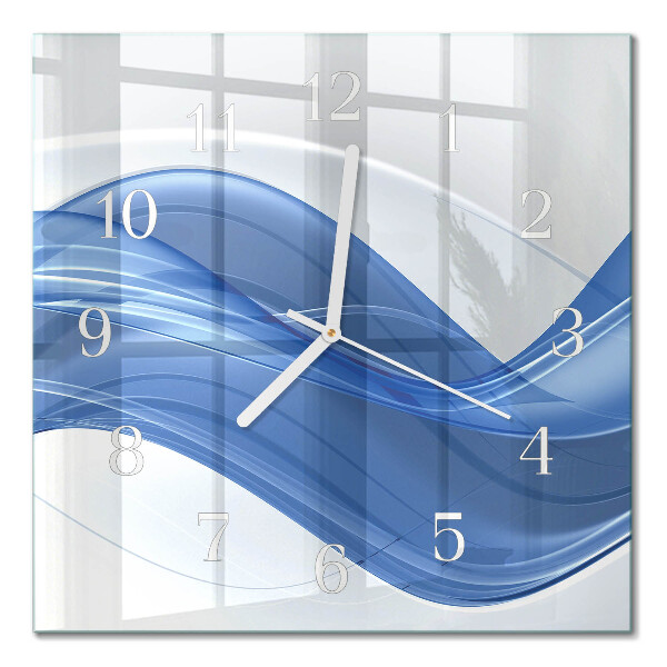 Quadrato orologio Linee astratte
