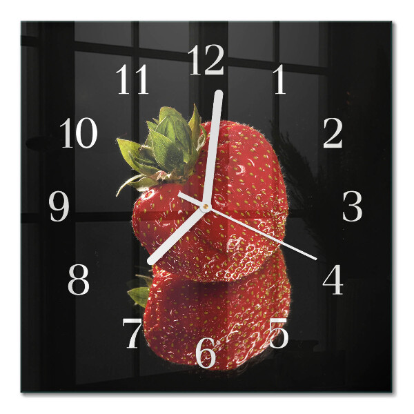 Quadrato orologio Fragola