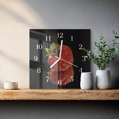 Quadrato orologio Fragola