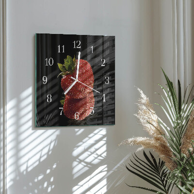 Quadrato orologio Fragola