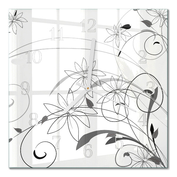 Quadrato orologio Arte fluviale