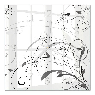 Quadrato orologio Arte fluviale