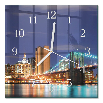 Quadrato orologio Ponte orizzontale
