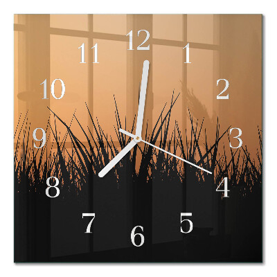 Quadrato orologio Erba