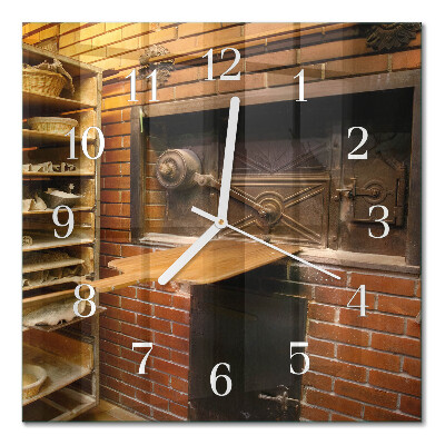 Orologio da parete quadrato Forno per il pane