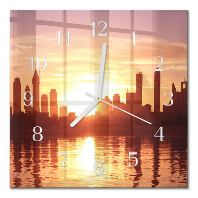 Orologio da parete quadrato Orizzonte