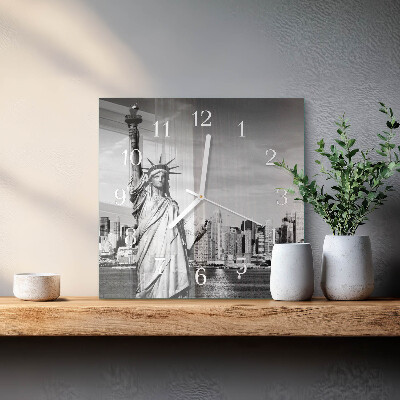 Quadrato orologio Statua della Libertà