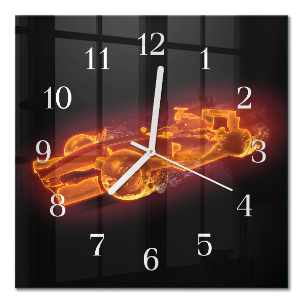 Orologio in vetro decorativo quadrato Robaccia