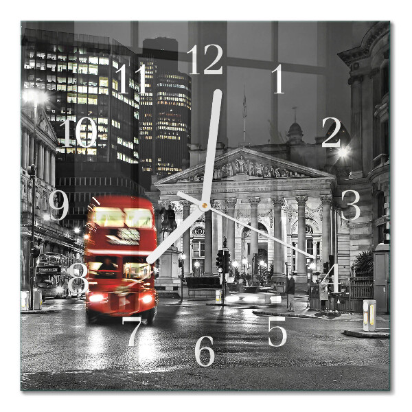 Quadrato orologio Autobus di Londra