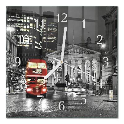 Quadrato orologio Autobus di Londra