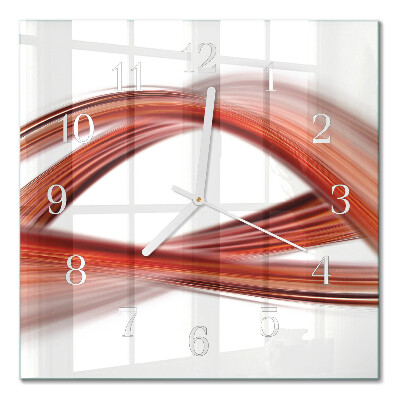 Quadrato orologio Linee astratte