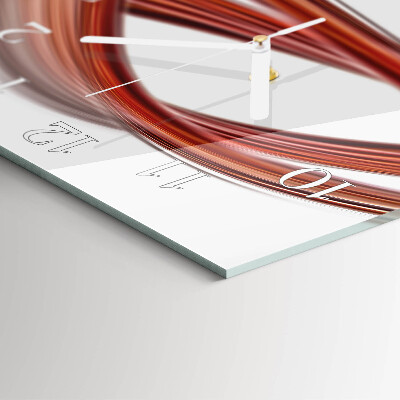 Quadrato orologio Linee astratte
