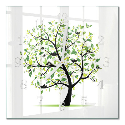 Quadrato orologio Albero