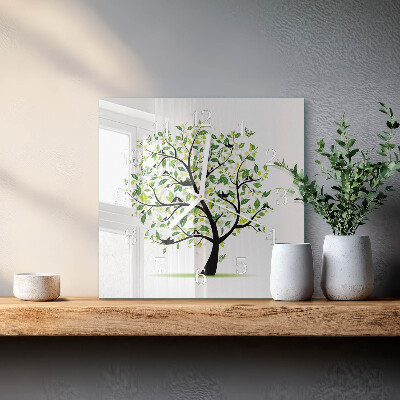 Quadrato orologio Albero