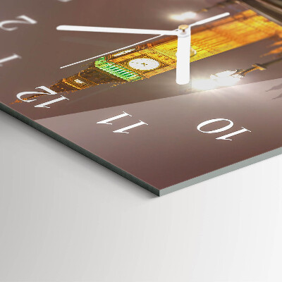 Orologio in vetro decorativo quadrato Big Ben